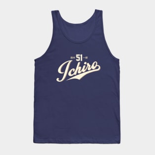 Ichiro Suzuki Mariners by Buck Tee Originals Tank Top